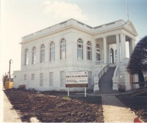 During the rehabilitation process, moving the Museum into the historic Chilliwack City Hall building. 